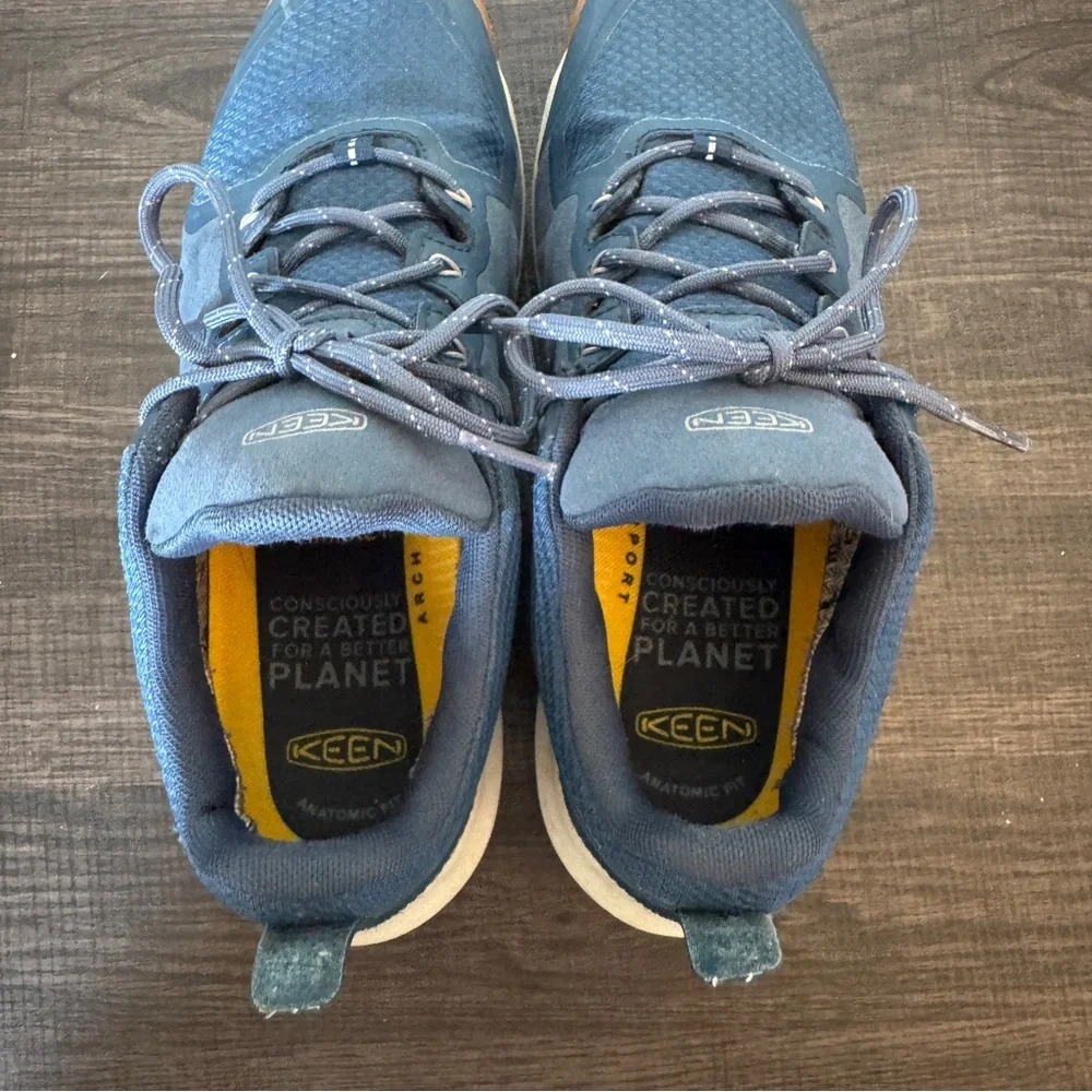 Keen Dry Women’s Navy Blue Athletic Shoes with Gum Outsoles Waterproof